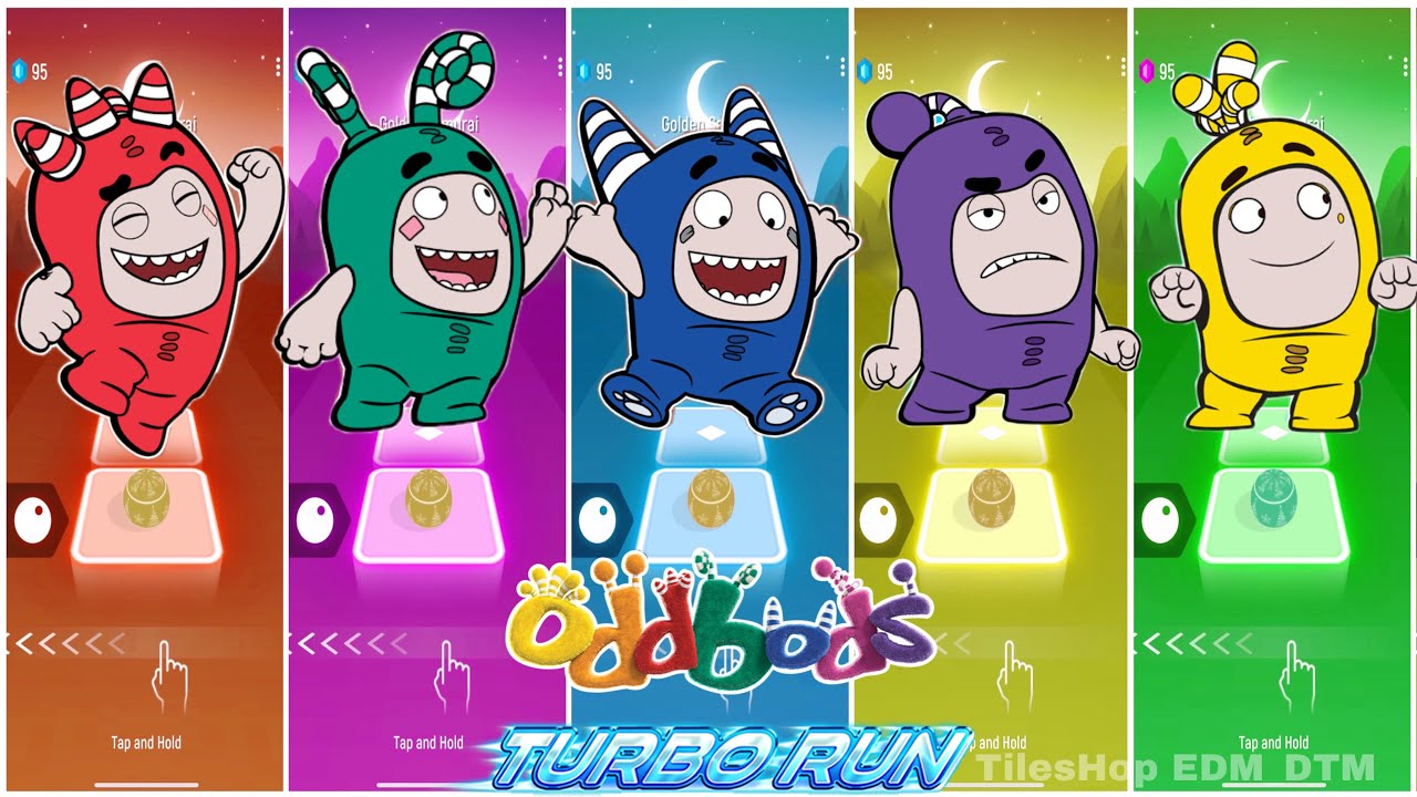 Oddbods Fuse 🆚 Oddbods Zee 🆚 Oddbods Pogo 🆚 Oddbods Jeff 🆚 Oddbods Bubbles 🎶 Who Will Win?