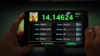 What's new in Pocket RxTx v2.1 - Call logging in ADIF format screenshot 4