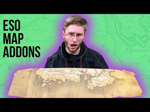ESO Map Addons: Votan’s Minimap, Destinations, Map Pins, HarvestMap