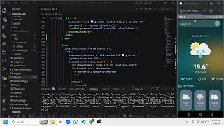 🟣 Build a Weather App in React Native| Weather API