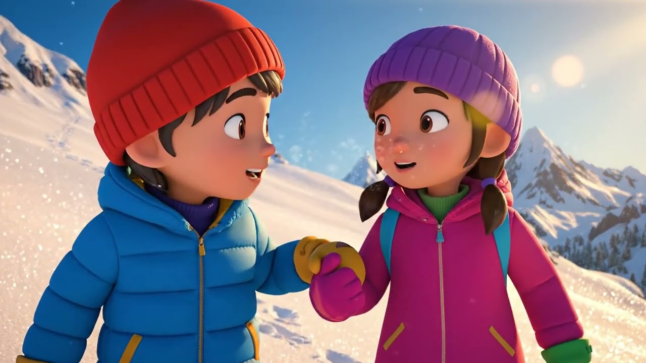 Best Friends on a Snowy Mountain ❄️ | Cartoon Short Film