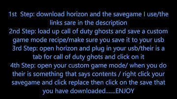 How to Mod Call Of Duty Ghosts