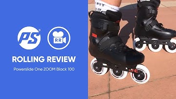 Powerslide One Zoom Black 100 - Rolling Review