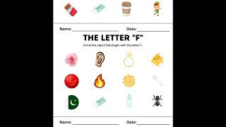 Kids Worksheets for Preschool & Kindergarten | Printable Learning Activities for Kids