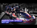 Go Kart with American Shield