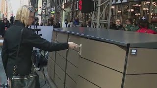 NYC trash bin pilot program
