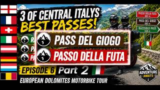 🏍 Central Italy's best 3 Passes - Giogo and Futa Pass. Ep6.2