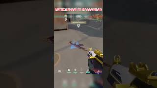 ACE CLUTCH FR | Rank reveal at the end  #valorantshorts #valorant #valorantclips