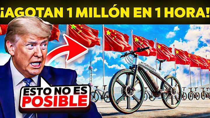 🚨 Estas Nuevas BICICLETAS de HIDRÓGENO CHINAS Lo Cambian TODO!