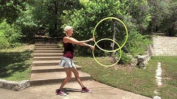Twin hoop dance with Jasmine Kienne