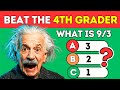 Most Adults FAIL This Grade 4 Fractions Quiz 😬➗ Math Quiz