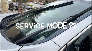 Lexus RX - How to put wipers in SERVICE MODE by netman88 2,472 views 4 months ago 1 minute, 42 seconds