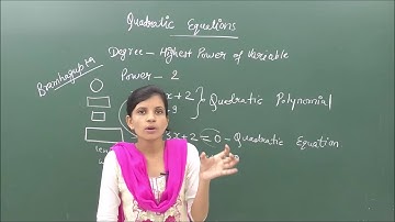 MATHS-X-4-01 Quadratic Equations intro,   Pradeep Kshetrapal channel