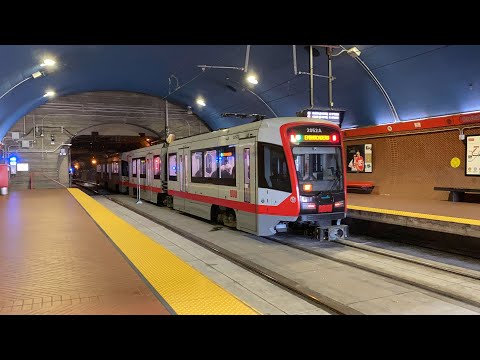 MUNI Metro Trains @ West Portal (4/29/22)