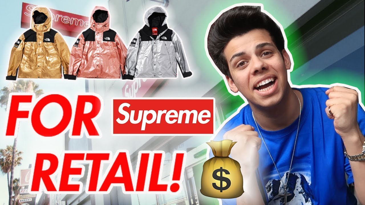 HOW TO BUY SUPREME x TheNorthFace Collab FOR RETAIL! (easy) - YouTube