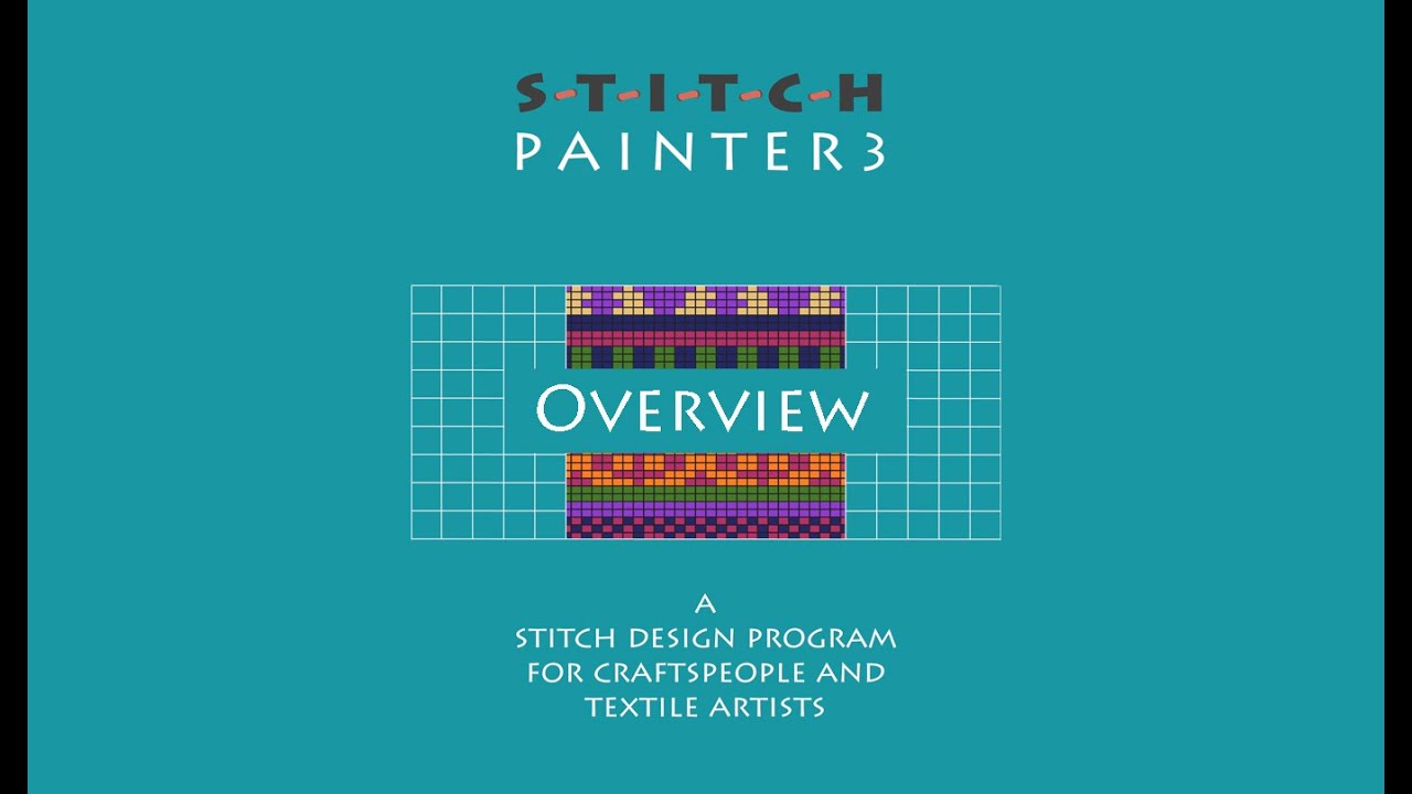 Stitch Painter grid-based design software overview | Cochenille Design Studio Stitch Painter grid-based design software overview | Cochenille Design Studio