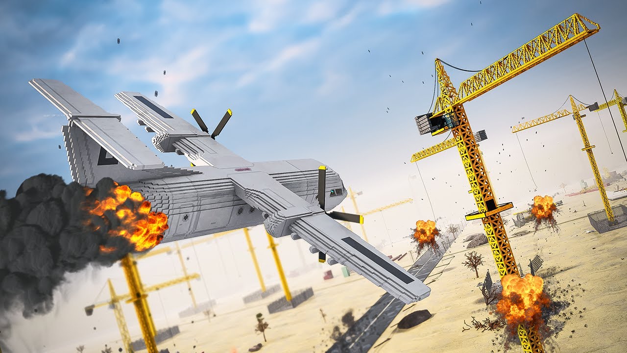 Planes vs Tower Crane | Teardown