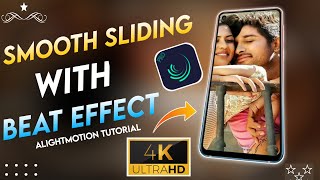 How To Make Smooth Photo Sliding With Beat Effect Fullscreen Status Video | Alightmotion Tutorial screenshot 5