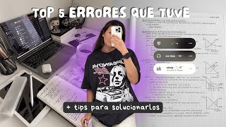 storytime 5 peores errores que tuve en la universidad + tips para evitarlos 😮‍💨