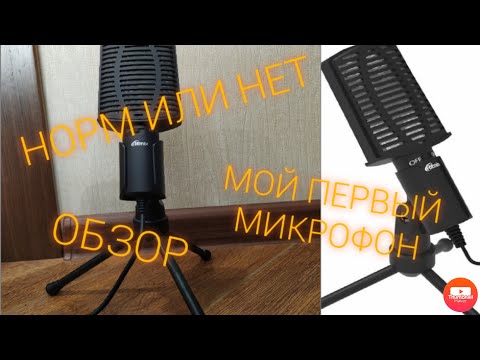 Обзор микрофона. Мой первый микрофон. (Ritmix RDM 125 Black).