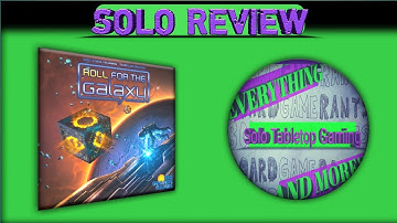 Roll for the Galaxy Solo Review