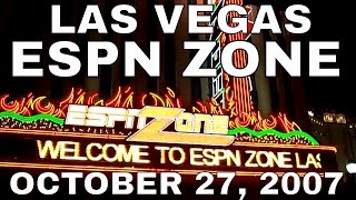 ESPN Zone on the Las Vegas Strip - now closed