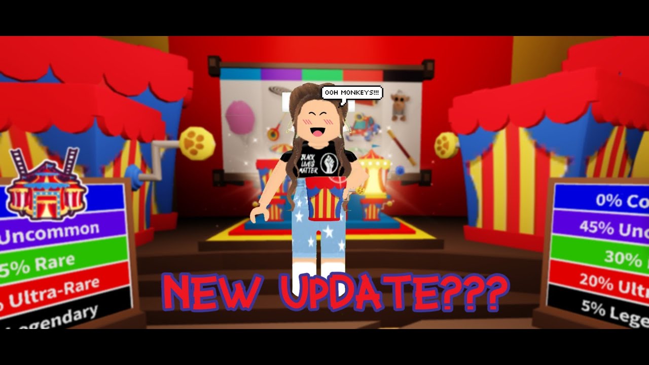 New Adopt Me Monkey Fairgrounds Update Roblox Adopt Me Blm - roblox black lives matter gfx