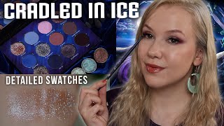 Fantasy Cosmetica Cradled in Ice Collection | Detailed swatches and 2 looks