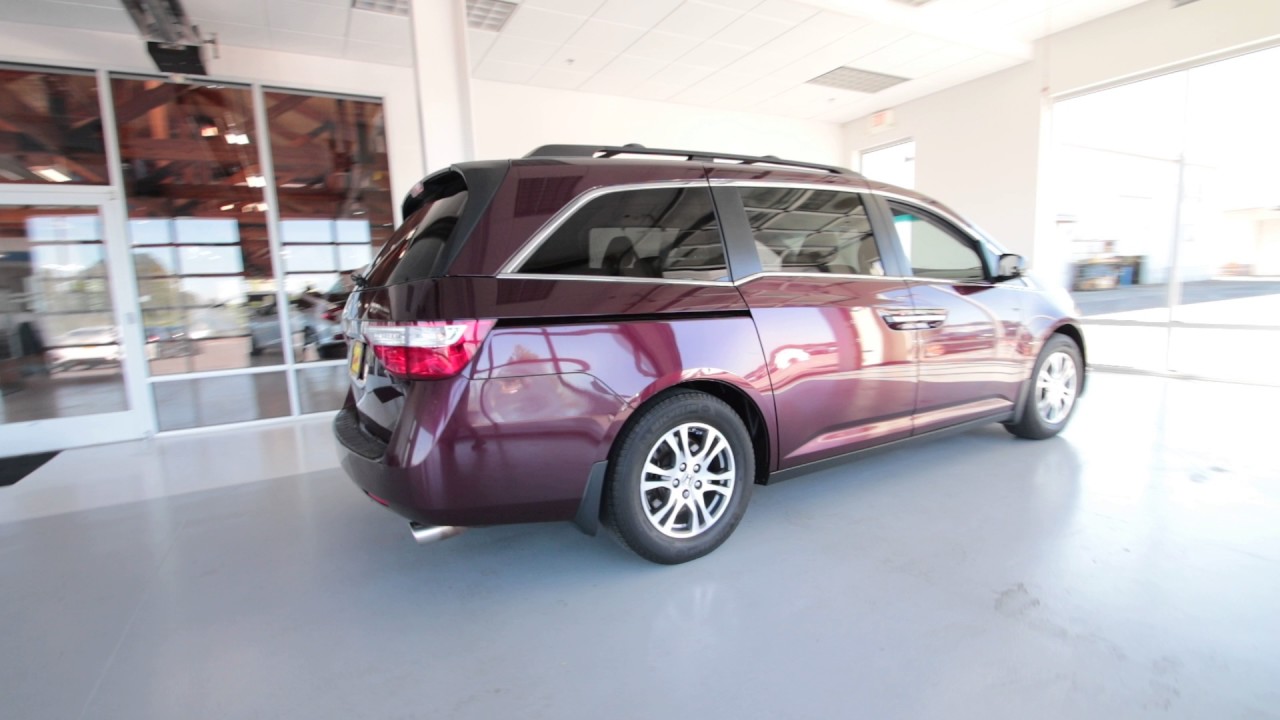 2012 Honda Odyssey EX-L | Dark Cherry Pearl II | CB020819