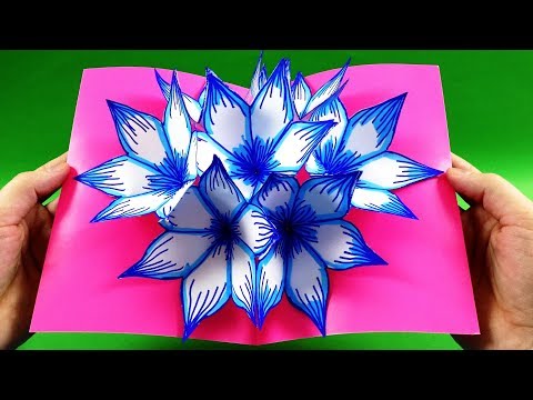 Video: Kaip Padaryti Popierinę Kortelę Su Gėlėmis