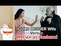 gold digger wife versus dracula husband, chinese mini dramas with english subtitles eng sub dubbed