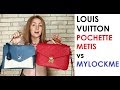 Louis Vuitton Pochette Metis vs MyLockme / Review and Comparison / What's in my bag /