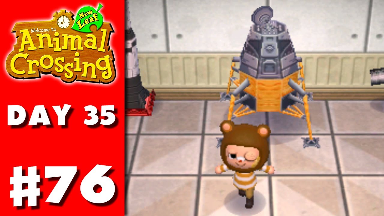 Animal Crossing New Leaf Part 76 Space Exhibit Nintendo 3ds Gamepl New Leaf Animal Crossing Animals