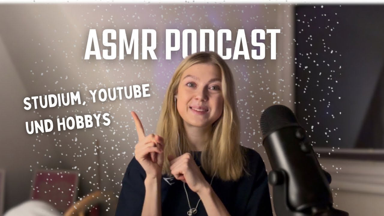 ASMR ☁︎ chill and chat übers Studium, YouTube und Hobbys (german whispering)
