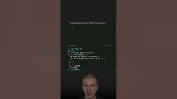 Java "Scripts" with JShell #java #shorts #coding #airhacks