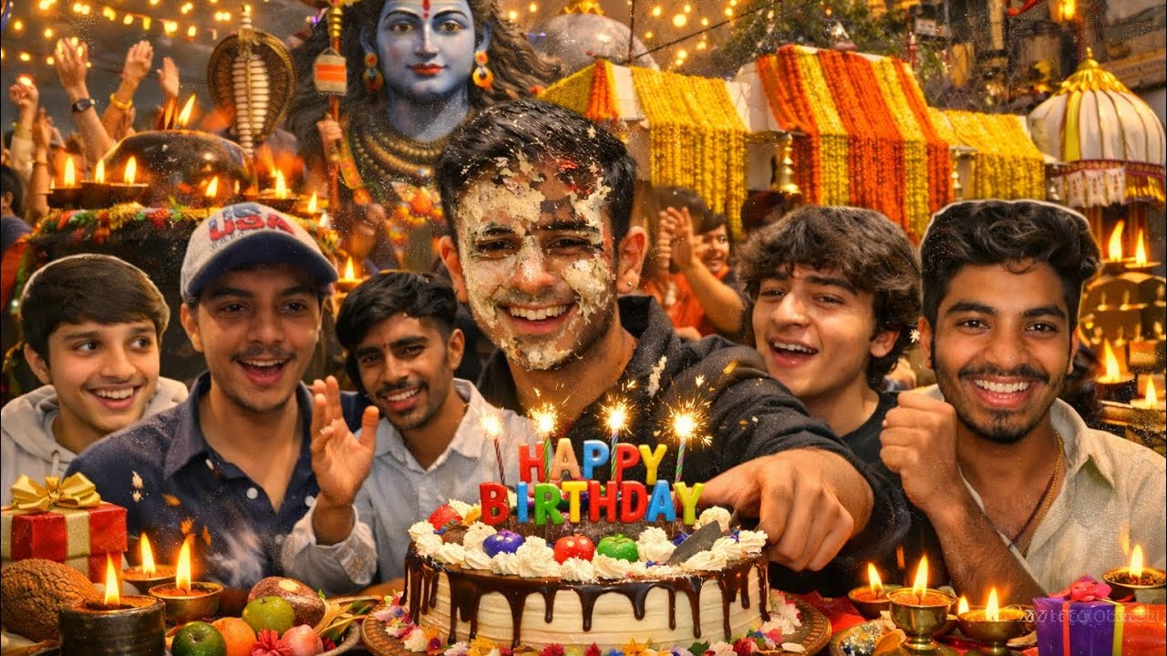 Bhai ka birthday or Maha Shivaratri full masti 😅￼