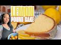 The BEST Lemon Pound Cake w/ Lemon Butter Glaze 🍋 (Real Lemon Flavor)
