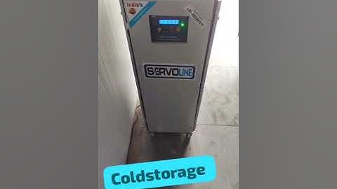 COLD STORAGE 30KVA Three Phase SERVO stabilizer & Ice creams Refrigerator Dealers 9352361777