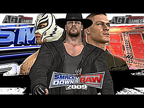 AGT - WWE SmackDown vs. Raw 2009 на XBOX 360 (Вспоминаем игру!) Турниры, матчи!