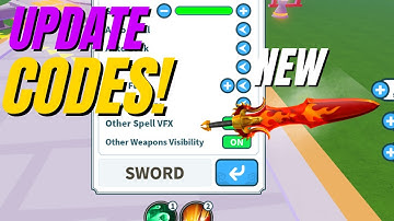 *NEW* UPDATE! SWORD! CODES! [🎃+Free UGC] Weapon Fighting Simulator ROBLOX