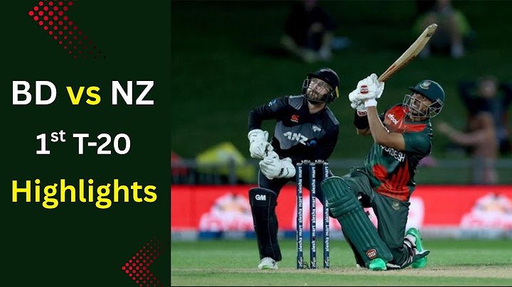 Bangladesh vs New Zealand Highlights | 1st T20i | Bangladesh tour of New Zealand