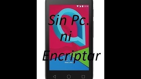 Alcatel U3 4034G FRP bypass Google Account Nuevo Metodo