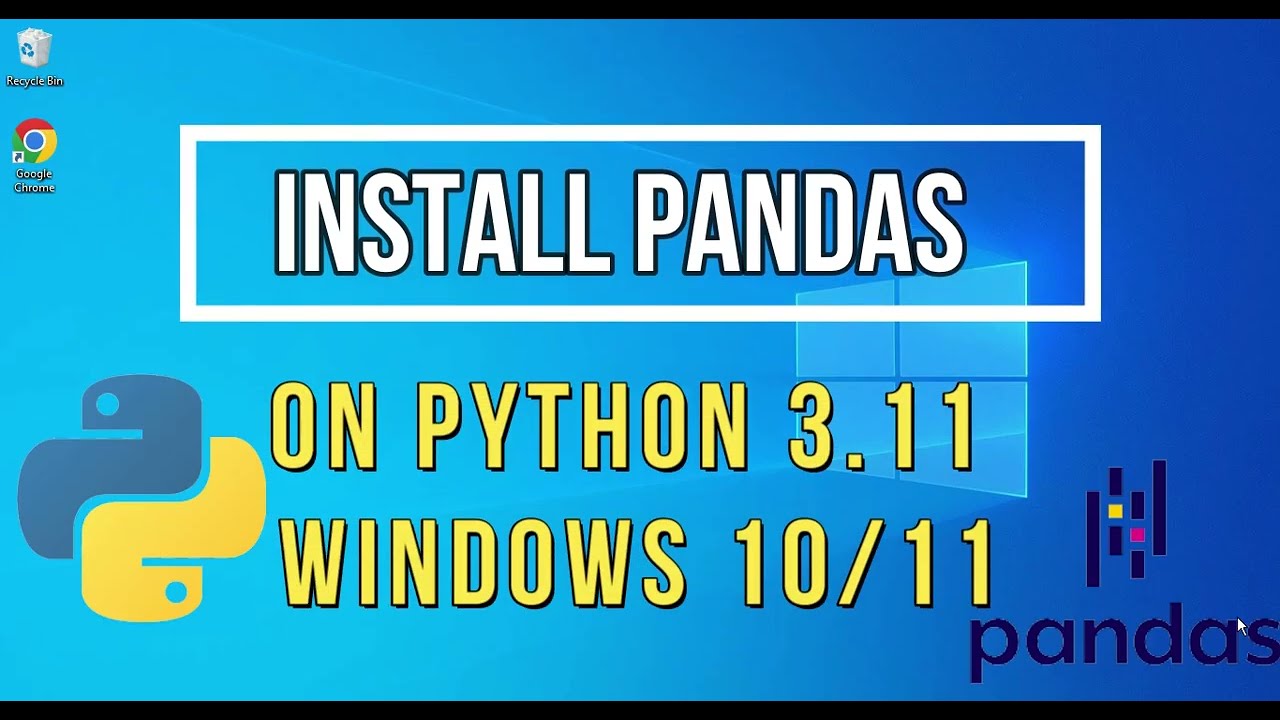 How To Install Pandas on Windows 11 || Python Pandas Library