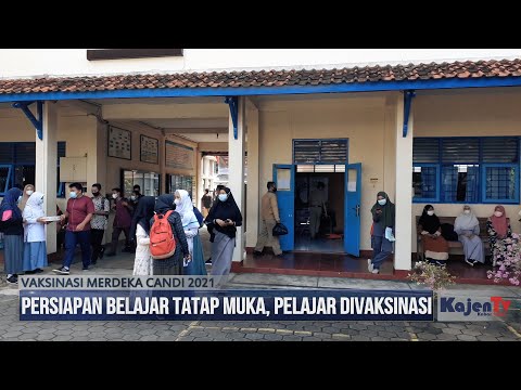 Persiapan Pembelajaran Tatap Muka, Pelajar Divaksinasi