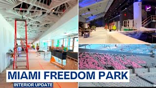 ALMOST COMPLETE? Miami Freedom Park Update! A Closer Look of Premium Suites, Bars, Restaurant & Seat