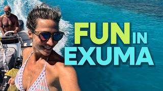 Nordhavn Boat Life | E-Foiling, Hidden Sandbars & Reef Life in the Exumas Bahamas screenshot 3