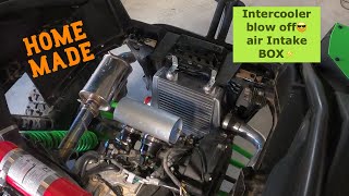 UTV Intercooler , blow off and air intake BOX Upgrade krx1000! by DobleU 09 2,907 views 2 years ago 12 minutes, 11 seconds