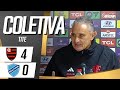 Coletiva tite  ao vivo  flamengo 4 x 0 bolvar  conmebol libertadores 2024