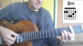 Carry on J.J. Cale fingerstyle cover with chords - YouTube