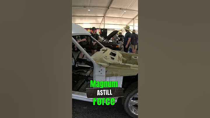 Magnum Force By Astill on Display at Summernats 37 2025